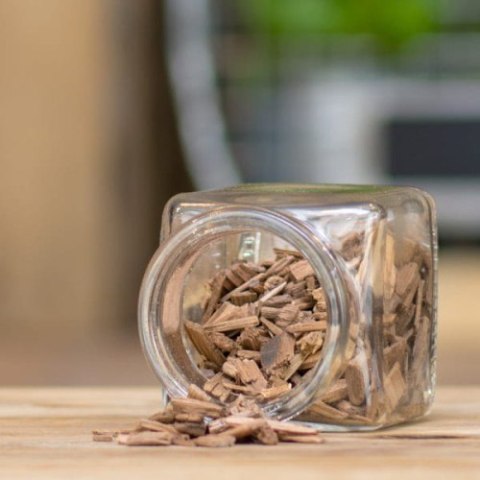 Płatki drzewa WIŚNIOWEGO średnio opiekane 150g Płatki drzewa WIŚNIOWEGO średnio opiekane 150g