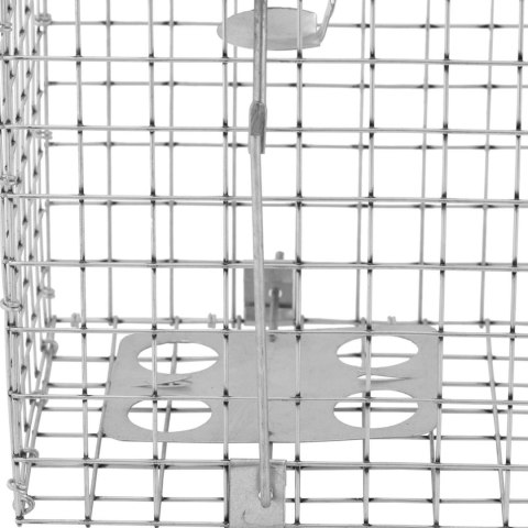 Żywołapka pułapka łapka na szczury kuny zatrzaskowa jednostronna 500x200x270 mm ZESTAW Żywołapka pułapka łapka na szczury kuny zatrzaskowa jednostronna 500x200x270 mm ZESTAW
