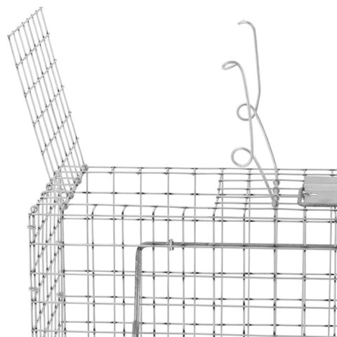 Żywołapka pułapka łapka na szczury kuny zatrzaskowa jednostronna 500x200x270 mm ZESTAW Żywołapka pułapka łapka na szczury kuny zatrzaskowa jednostronna 500x200x270 mm ZESTAW