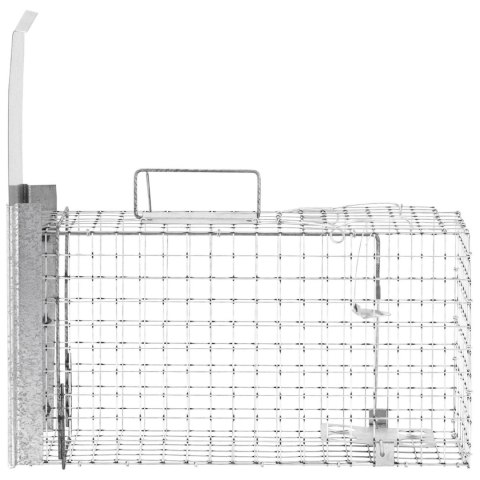 Żywołapka pułapka łapka na szczury kuny zatrzaskowa jednostronna 500x200x270 mm ZESTAW Żywołapka pułapka łapka na szczury kuny zatrzaskowa jednostronna 500x200x270 mm ZESTAW