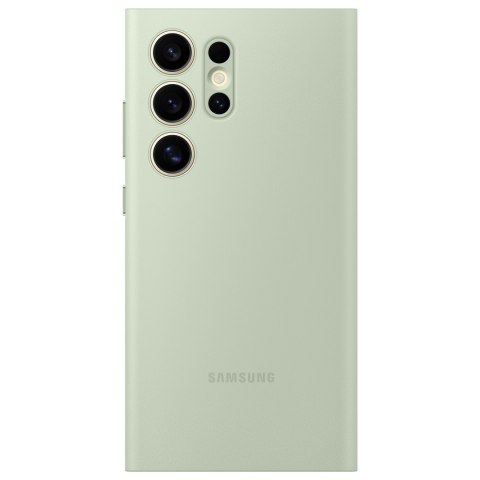 Oryginalne etui pokrowiec do Samsung Galaxy S24 Ultra kieszeń na kartę Smart View Wallet jasnozielone Oryginalne etui pokrowiec do Samsung Galaxy S24 Ultra kieszeń na kartę Smart View Wallet jasnozielone
