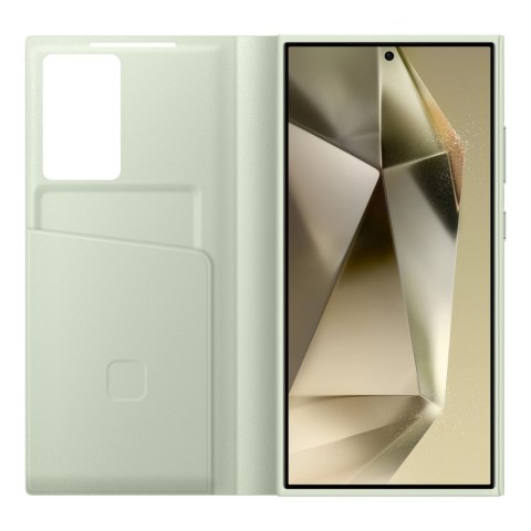 Oryginalne etui pokrowiec do Samsung Galaxy S24 Ultra kieszeń na kartę Smart View Wallet jasnozielone Oryginalne etui pokrowiec do Samsung Galaxy S24 Ultra kieszeń na kartę Smart View Wallet jasnozielone