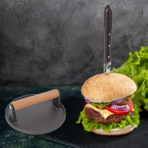 ŻELIWNA PRASKA DO GRILLOWANIA BURGERÓW STEKÓW MIĘSA 2661 ŻELIWNA PRASKA DO GRILLOWANIA BURGERÓW STEKÓW MIĘSA 2661