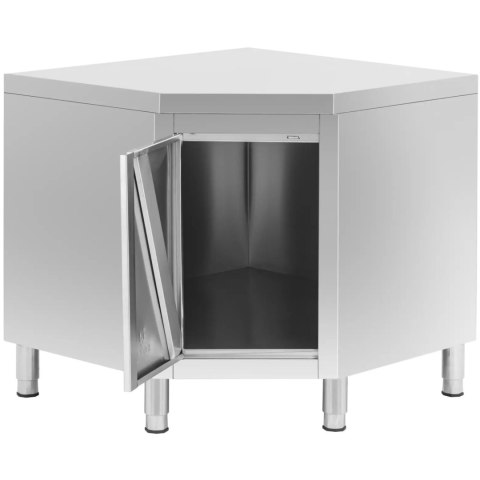 Szafa narożna gastronomiczna STAL 90 x 90 cm Szafa narożna gastronomiczna STAL 90 x 90 cm