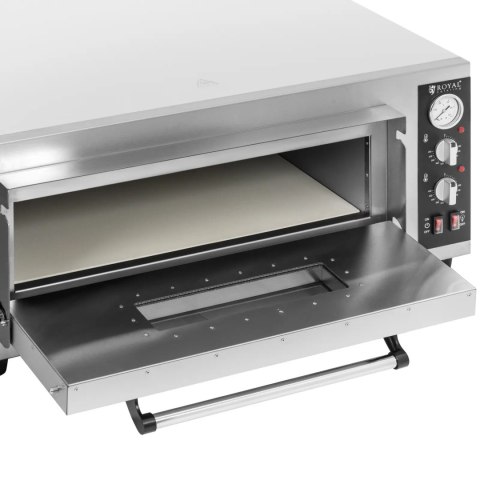 Piec do pizzy elektryczny z kamieniem szamotowym na 4 pizze śr. 30 cm 4200 W Piec do pizzy elektryczny z kamieniem szamotowym na 4 pizze śr. 30 cm 4200 W