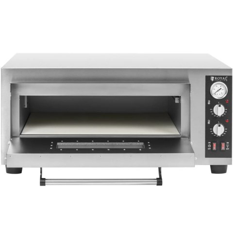 Piec do pizzy elektryczny z kamieniem szamotowym na 4 pizze śr. 30 cm 4200 W Piec do pizzy elektryczny z kamieniem szamotowym na 4 pizze śr. 30 cm 4200 W