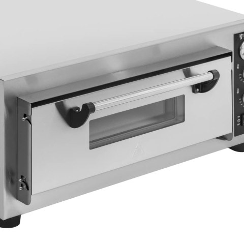 Piec do pizzy elektryczny z kamieniem szamotowym na 4 pizze śr. 30 cm 4200 W Piec do pizzy elektryczny z kamieniem szamotowym na 4 pizze śr. 30 cm 4200 W