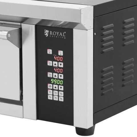 Piec do pizzy elektryczny z szamotem na 4 pizze śr. 33 cm 230 V 4200 W Piec do pizzy elektryczny z szamotem na 4 pizze śr. 33 cm 230 V 4200 W