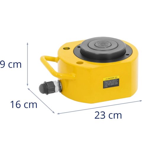 Siłownik cylinder hydrauliczny dwustronnego działania 78 mm 100 t Siłownik cylinder hydrauliczny dwustronnego działania 78 mm 100 t