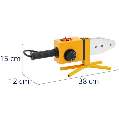 Zgrzewarka do rur PP PB PE PV o ś. 20-63 mm 300C 800/1750 W - zestaw Zgrzewarka do rur PP PB PE PV o ś. 20-63 mm 300C 800/1750 W - zestaw