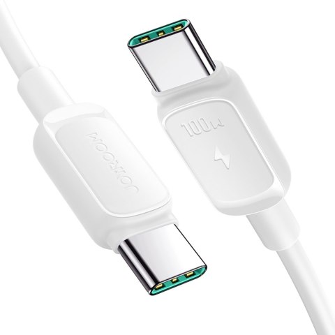 Kabel przewód Multi-Color Series A14 USB-C - USB-C 100W 1.2 m - biały Kabel przewód Multi-Color Series A14 USB-C - USB-C 100W 1.2 m - biały