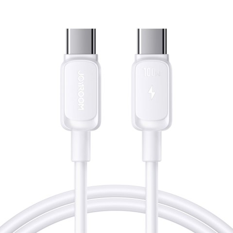 Kabel przewód Multi-Color Series A14 USB-C - USB-C 100W 1.2 m - biały Kabel przewód Multi-Color Series A14 USB-C - USB-C 100W 1.2 m - biały