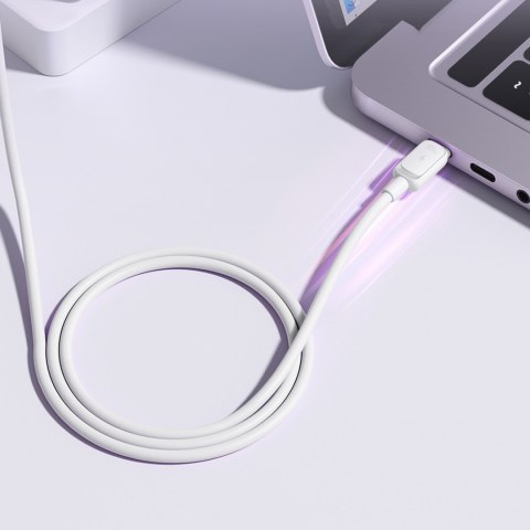 Kabel przewód Multi-Color Series A14 USB-C - USB-C 100W 1.2 m - biały Kabel przewód Multi-Color Series A14 USB-C - USB-C 100W 1.2 m - biały
