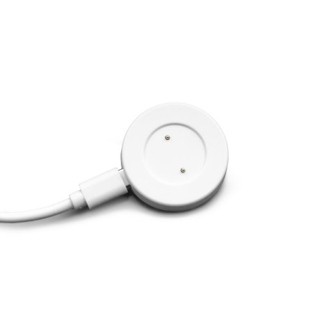 Ładowarka indukcyjna do smartwatchy Huawei magnetyczna USB-A 1m - biała Ładowarka indukcyjna do smartwatchy Huawei magnetyczna USB-A 1m - biała