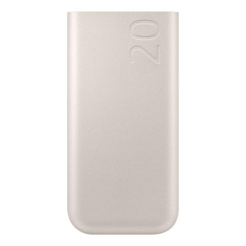 Powerbank Samsung 20000mAh 3x USB-C 45W SFC - beżowy Powerbank Samsung 20000mAh 3x USB-C 45W SFC - beżowy