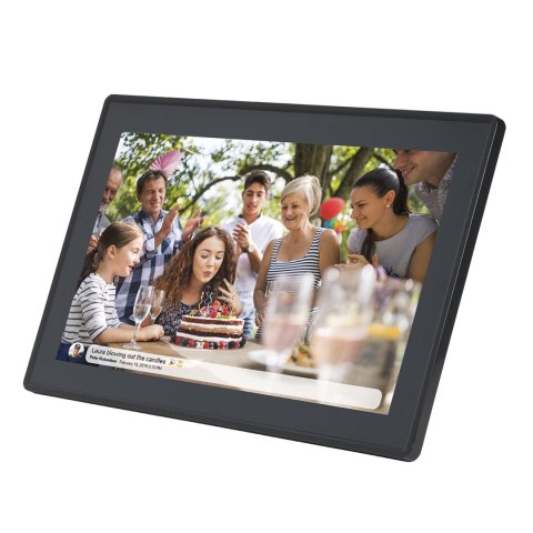 Ramka cyfrowa 15.6'' 16GB microSD WiFi głośnik MPEG4 Frameo PFF-1515B - czarna Ramka cyfrowa 15.6'' 16GB microSD WiFi głośnik MPEG4 Frameo PFF-1515B - czarna