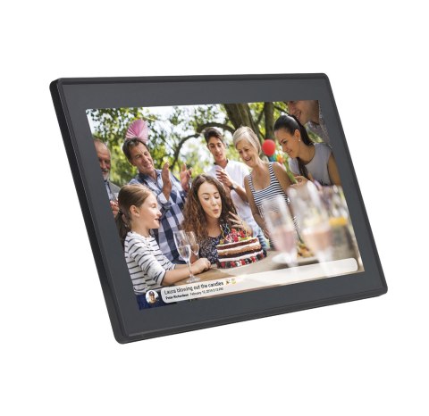 Ramka cyfrowa 15.6'' 16GB microSD WiFi głośnik MPEG4 Frameo PFF-1515B - czarna Ramka cyfrowa 15.6'' 16GB microSD WiFi głośnik MPEG4 Frameo PFF-1515B - czarna
