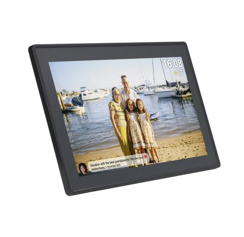 Ramka cyfrowa 15.6'' 16GB microSD WiFi głośnik MPEG4 Frameo PFF-1515B - czarna Ramka cyfrowa 15.6'' 16GB microSD WiFi głośnik MPEG4 Frameo PFF-1515B - czarna