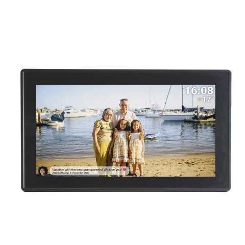 Ramka cyfrowa 15.6'' 16GB microSD WiFi głośnik MPEG4 Frameo PFF-1515B - czarna Ramka cyfrowa 15.6'' 16GB microSD WiFi głośnik MPEG4 Frameo PFF-1515B - czarna