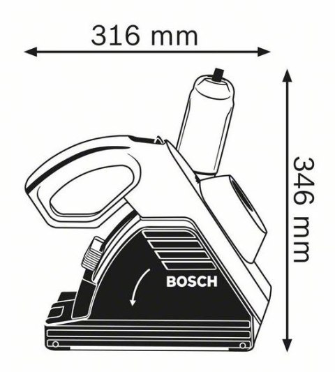 BRUZDOWNICA GNF35CA 1400W 35MM BRUZDOWNICA GNF35CA 1400W 35MM