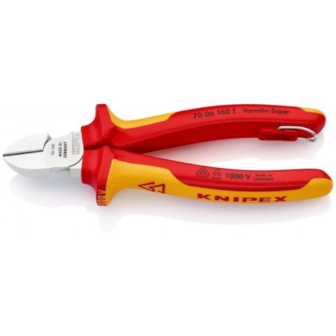 SZCZYPCE TNĄCE BOCZNE IZOLOWANE 160MM SZCZYPCE TNĄCE BOCZNE IZOLOWANE 160MM
