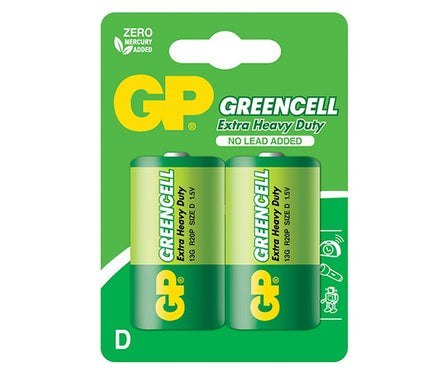 BATERIA GREENCELL 1.5V R20 D 2 SZTUKI BATERIA GREENCELL 1.5V R20 D 2 SZTUKI