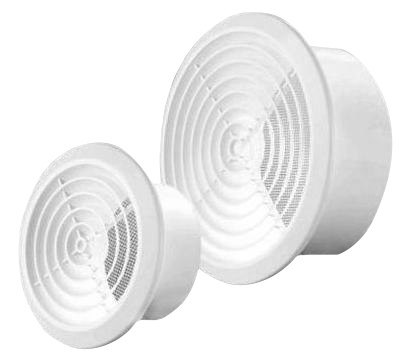 KRATKA SUFITOWA Z SIATKĄ KOS 100MM KRATKA SUFITOWA Z SIATKĄ KOS 100MM