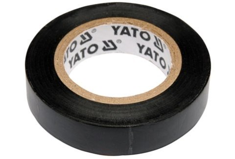 TAŚMA ELEKTROIZOLACYJNA CZARNA 12MM*10M TAŚMA ELEKTROIZOLACYJNA CZARNA 12MM*10M