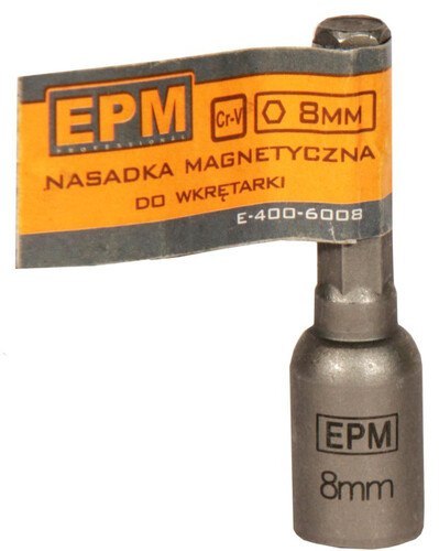 KOŃCÓWKA MAGNETYCZNA DO WKRĘTARKI 1/4 8*48MM KOŃCÓWKA MAGNETYCZNA DO WKRĘTARKI 1/4 8*48MM