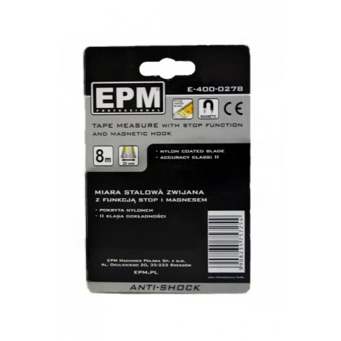 MIARA ZWIJANA ANTI-SHOCK 3M*16MM MIARA ZWIJANA ANTI-SHOCK 3M*16MM