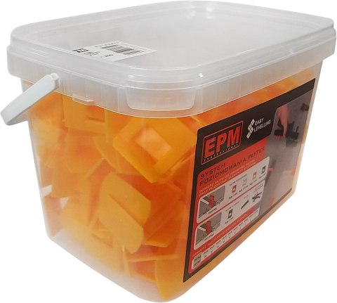 SYSTEM UKŁADANIA PŁYTEK EASY LEVELING 200 KLIPSÓW 2MM SYSTEM UKŁADANIA PŁYTEK EASY LEVELING 200 KLIPSÓW 2MM