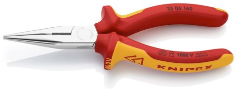 SZCZYPCE TNĄCE PÓŁOKRĄGŁE PROSTE IZOLOWANE 160MM SZCZYPCE TNĄCE PÓŁOKRĄGŁE PROSTE IZOLOWANE 160MM