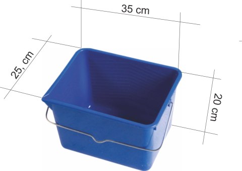 WIADRO MALARSKIE 12L-14L PLASTIK KOLOR WIADRO MALARSKIE 12L-14L PLASTIK KOLOR