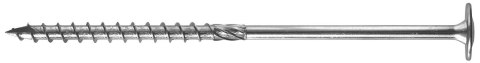 WKRĘT DO DREWNA Z KOŁNIERZEM NA TORX OCYNKOWANY 6*100MM T30