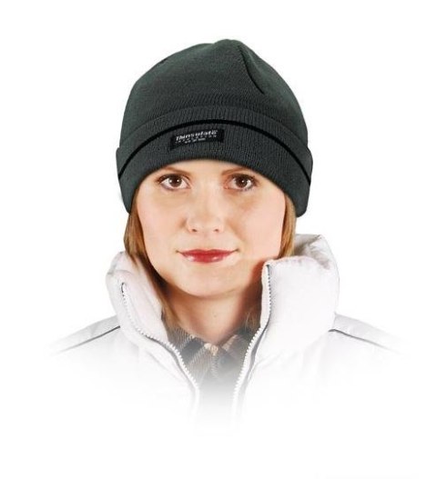 CZAPKA BAWEŁNIANA SZARA CZBAW-THINSUL_S XL CZAPKA BAWEŁNIANA SZARA CZBAW-THINSUL_S XL