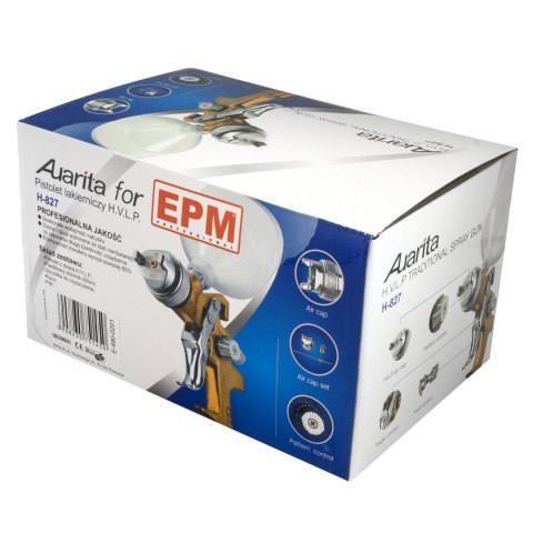 PISTOLET LAKIERNICZY H.V.L.P. AURITA H-827 600ML 1.7 PISTOLET LAKIERNICZY H.V.L.P. AURITA H-827 600ML 1.7