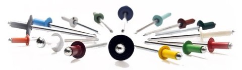 NIT ZRYWALNY ALUMINIOWO-STALOWY 4.0*8MM RAL 8004 NIT ZRYWALNY ALUMINIOWO-STALOWY 4.0*8MM RAL 8004