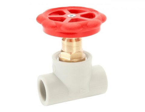 PP R PN20 ZAWÓR PROSTY, GRZYBKOWY 20MM PP R PN20 ZAWÓR PROSTY, GRZYBKOWY 20MM