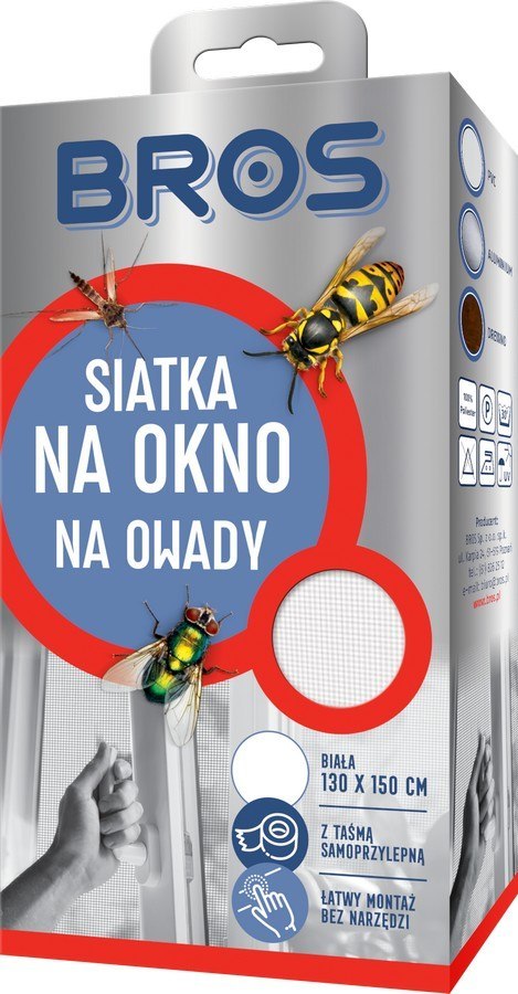 SIATKA PRZECIW OWADOM 130X150 - BIAŁA SIATKA PRZECIW OWADOM 130X150 - BIAŁA