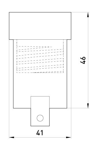 OPRAWKA CERAMICZNA Z UCHWYTEM E27 OPRAWKA CERAMICZNA Z UCHWYTEM E27