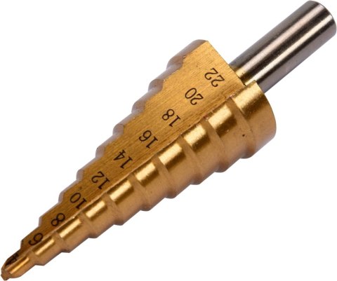 WIERTŁO STOPNIOWE 4-22MM WIERTŁO STOPNIOWE 4-22MM