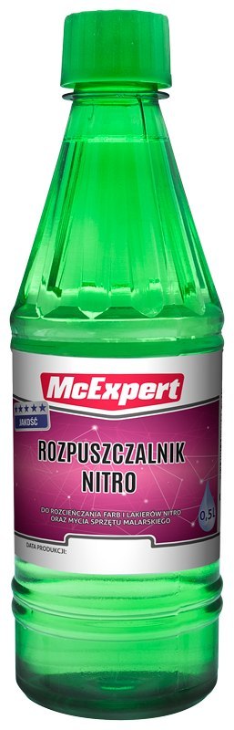 ROZPUSZCZALNIK NITRO 0,5L ROZPUSZCZALNIK NITRO 0,5L