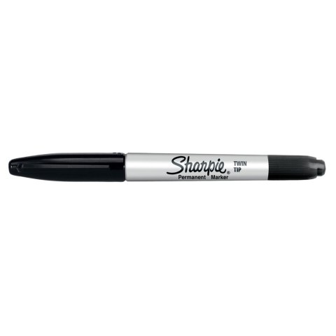 MARKER SHARPIE TWIN TIP CZARNY MARKER SHARPIE TWIN TIP CZARNY