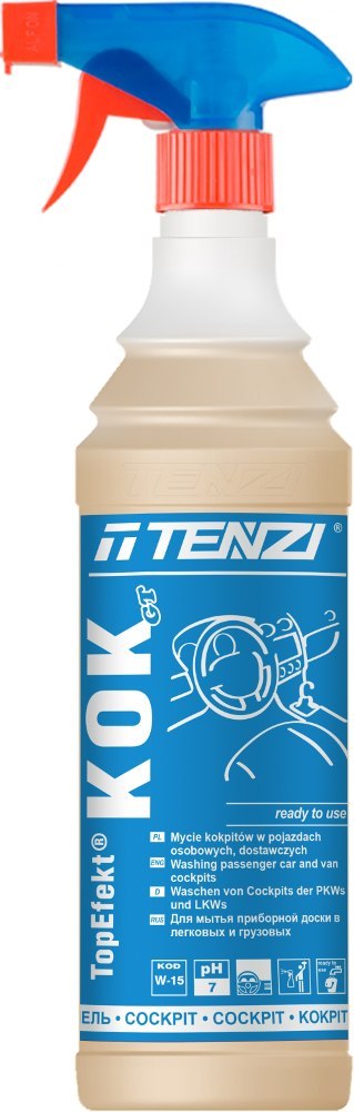 ŚRODEK DO PIELĘGNACJI KOKPITÓW TOPEFEKT KOK GT 0.6L ŚRODEK DO PIELĘGNACJI KOKPITÓW TOPEFEKT KOK GT 0.6L