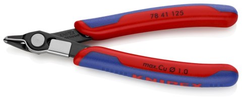 SZCZYPCE TNĄCE BOCZNE ZE SPRĘŻYNKĄ IZOLOWANE 125MM SZCZYPCE TNĄCE BOCZNE ZE SPRĘŻYNKĄ IZOLOWANE 125MM