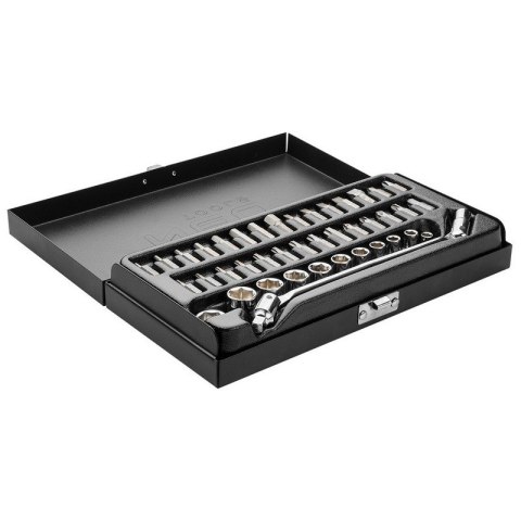 ZESTAW KLUCZY NASADOWYCH 1/4'' 41 CZEŚCI ZESTAW KLUCZY NASADOWYCH 1/4'' 41 CZEŚCI