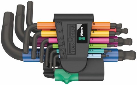 ZESTAW KLUCZY TRZPIENIOWYCH 950/9 HEX-PLUS MULTICOLOUR ZESTAW KLUCZY TRZPIENIOWYCH 950/9 HEX-PLUS MULTICOLOUR