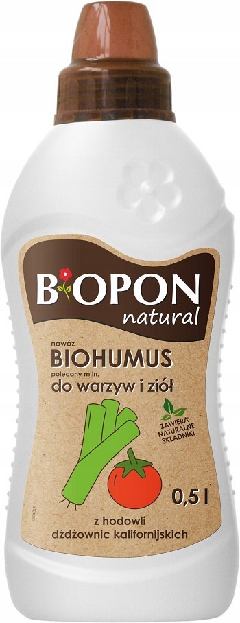 BIOHUMUS - DO . WARZYW I ZIÓŁ 0.5L BIOHUMUS - DO . WARZYW I ZIÓŁ 0.5L