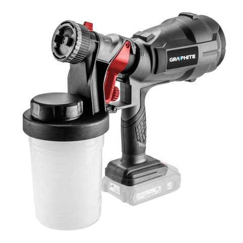 PISTOLET NATRYSKOWY HVLP ENERGY+18V, LI-ION, BEZ AKUMULATORA PISTOLET NATRYSKOWY HVLP ENERGY+18V, LI-ION, BEZ AKUMULATORA