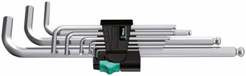 ZESTAW KLUCZY TRZPIENIOWYCH METRYCZNYCH Z KULKĄ HEX PLUS 9CZ ZESTAW KLUCZY TRZPIENIOWYCH METRYCZNYCH Z KULKĄ HEX PLUS 9CZ